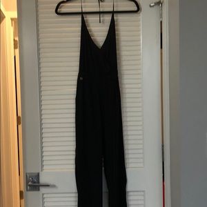 Black silk yumi Kim jumpsuit
